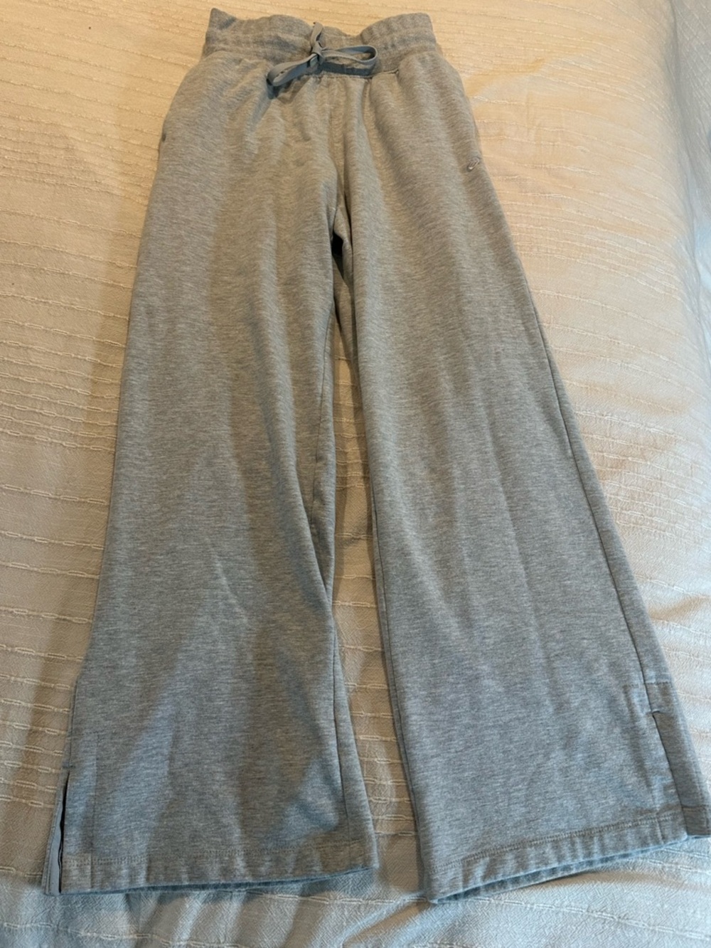 Asics wide leg sweatpants